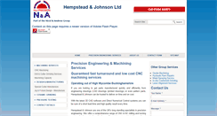Desktop Screenshot of precision-engineering-services.co.uk