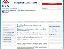 Tablet Screenshot of precision-engineering-services.co.uk
